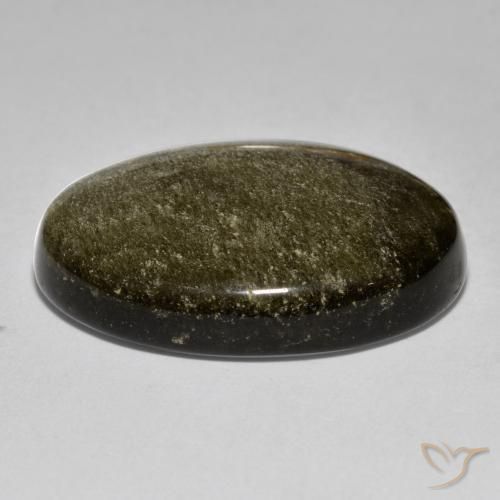 Ossidiana Multicolore naturale da 27.68 ct, Ovale, Opaco