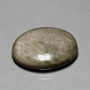 Ossidiana naturale giallo da 20,04 ct, taglio ovale, opaco