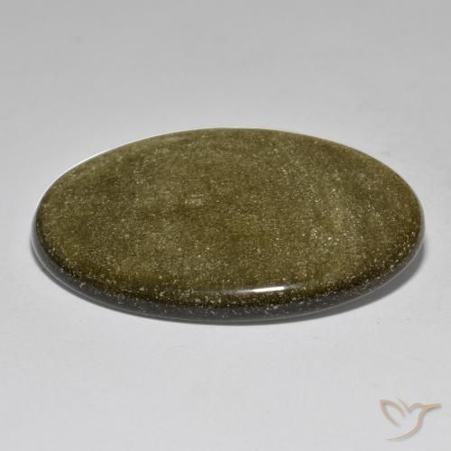 Ossidiana Multicolore naturale da 37.60 ct, Ovale, Opaco