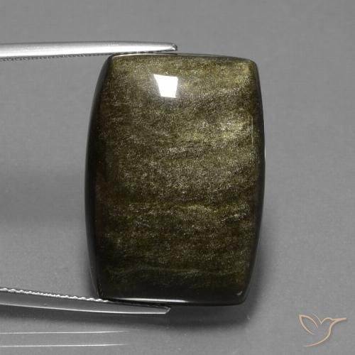33.08ct Naturale Marrone nerastro Ossidiana, Taglio a fantasia, Opaco