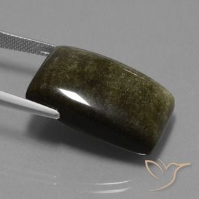 Ossidiana Marrone nerastro naturale da 33.08 ct, Taglio a fantasia, Opaco