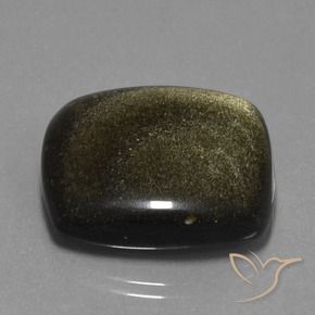 Ossidiana Marrone nerastro naturale da 37.25 ct, Cuscino, Opaco