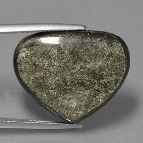 Ossidiana naturale nero da 19,03 ct, forma fantasia, opaco