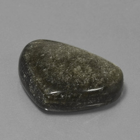 Ossidiana naturale nero da 19,03 ct, forma fantasia, opaco