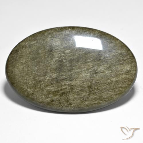 Ossidiana Multicolore naturale da 41.28 ct, Ovale, Opaco
