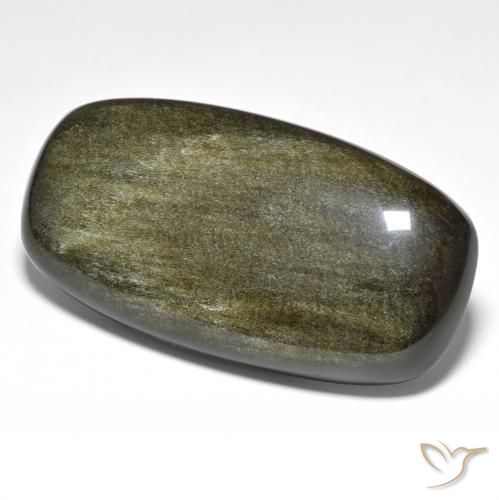 Ossidiana Multicolore naturale da 57.10 ct, Cuscino, Opaco