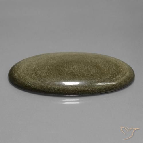 Ossidiana Multicolore naturale da 123.42 ct, Ovale, Opaco