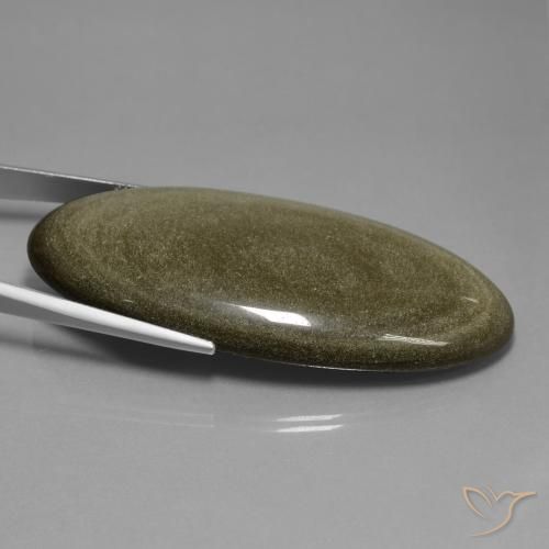 Ossidiana Multicolore naturale da 123.42 ct, Ovale, Opaco