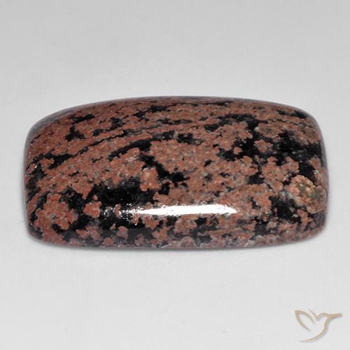 Ossidiana Multicolore naturale da 25.37 ct, Cuscino, Opaco
