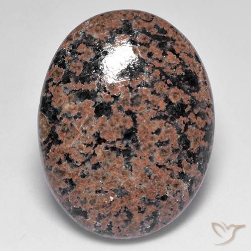 19.92ct Naturale Multicolore Ossidiana, Ovale, Opaco