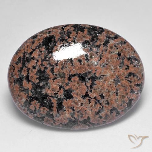 Ossidiana Multicolore naturale da 19.92 ct, Ovale, Opaco