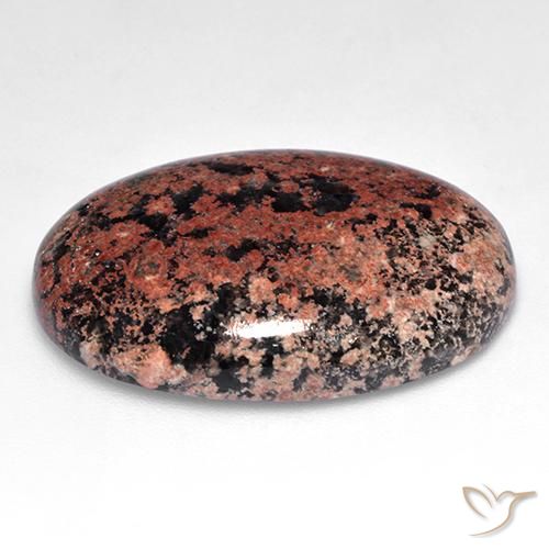 Ossidiana Multicolore naturale da 29.15 ct, Ovale, Opaco