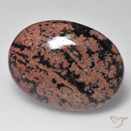 Ossidiana Multicolore naturale da 28.27 ct, Ovale, Opaco