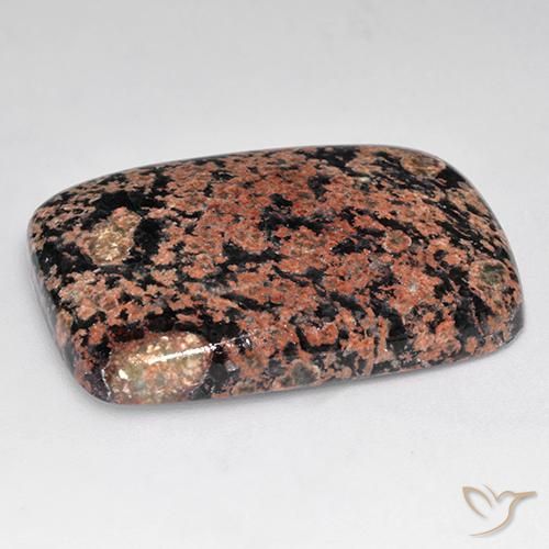 Ossidiana Multicolore naturale da 36.16 ct, Cuscino, Opaco