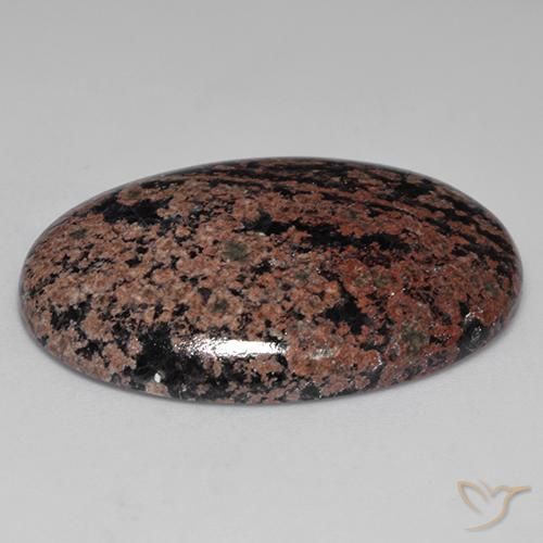 Ossidiana Multicolore naturale da 34.04 ct, Ovale, Opaco