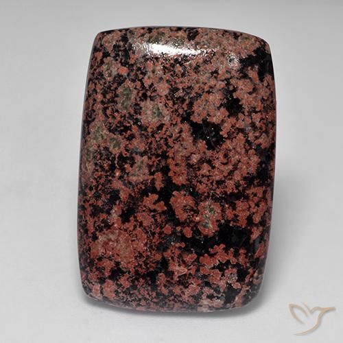 27.08ct Naturale Multicolore Ossidiana, Cuscino, Opaco