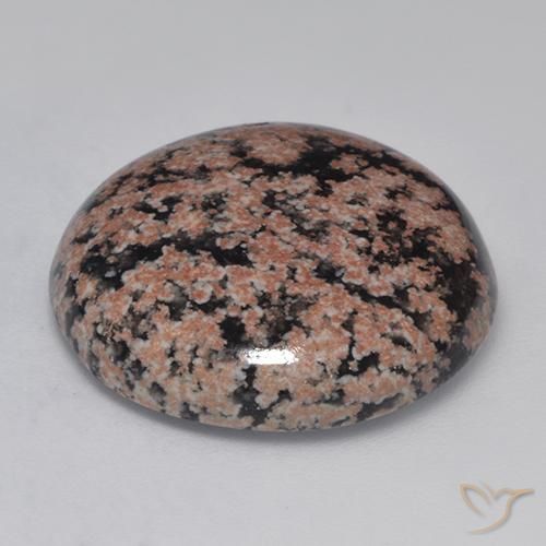 Ossidiana Multicolore naturale da 20.50 ct, Rotondo, Opaco