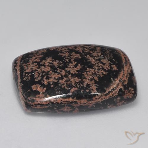 Ossidiana Multicolore naturale da 19.55 ct, Cuscino, Opaco