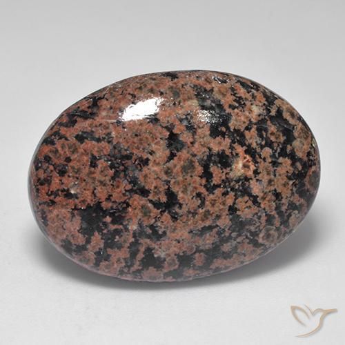 Ossidiana Multicolore naturale da 29.76 ct, Ovale, Opaco