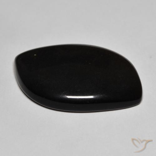 Ossidiana Nero con riflessi dorati naturale da 17.74 ct, Taglio a fantasia, Opaco