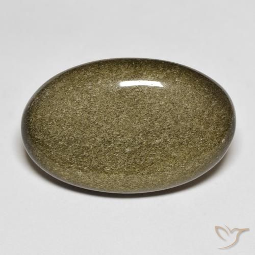 14.40ct Naturale Multicolore Ossidiana, Ovale, Opaco