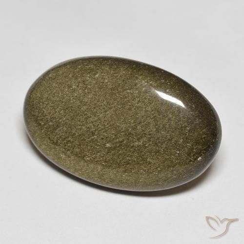 Ossidiana Multicolore naturale da 14.40 ct, Ovale, Opaco