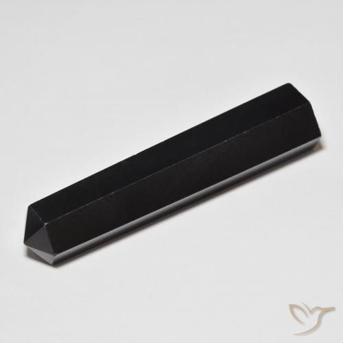 34.72ct Naturale Nero con riflessi dorati Ossidiana, Taglio a fantasia, Opaco