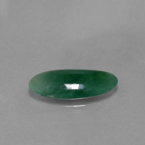 Giada di omfacite naturale verde da 3,52 ct, forma fantasia, traslucido