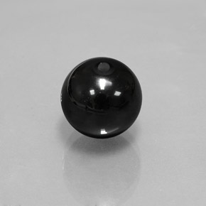 Onice Nero naturale da 6.88 ct, Sfera, Opaco