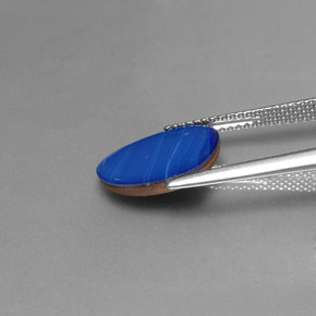 Doppietto di opale naturale multicolore da 2,38 ct, forma fantasia, opaco