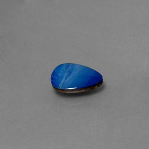 Doppietto di opale naturale multicolore da 1,06 ct, forma fantasia, opaco