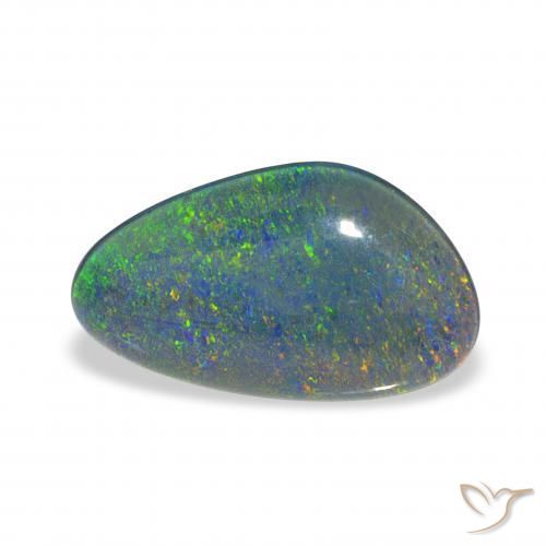 Tripletto di opale Multicolore naturale da 3.23 ct, Taglio a fantasia, Opaco