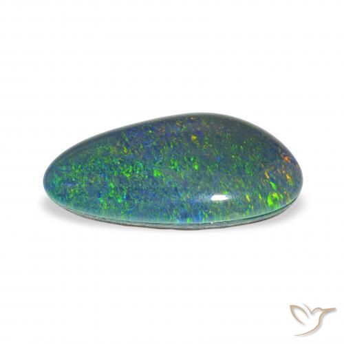 Tripletto di opale Multicolore naturale da 3.23 ct, Taglio a fantasia, Opaco