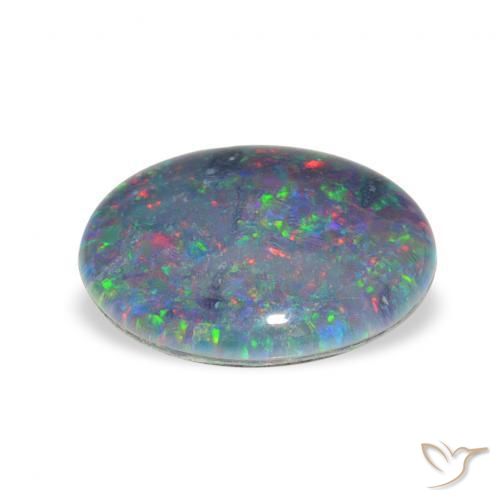 Tripletto di opale Multicolore naturale da 2.90 ct, Ovale, Opaco