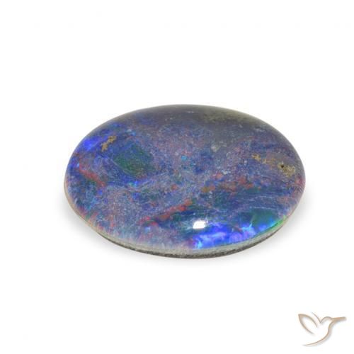 Tripletto di opale Multicolore naturale da 2.41 ct, Ovale, Opaco