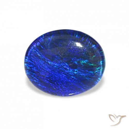 3.21ct Multicolore Tripletto di opale, Ovale, Opaco