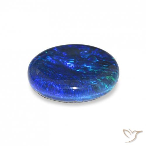 Tripletto di opale Multicolore naturale da 3.21 ct, Ovale, Opaco
