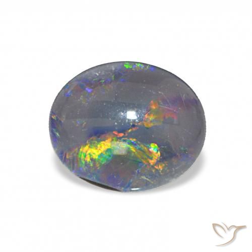 2.68ct Multicolore Tripletto di opale, Ovale, Opaco