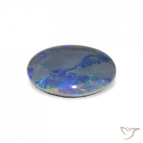Tripletto di opale Multicolore naturale da 2.68 ct, Ovale, Opaco