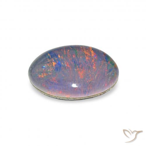 Tripletto di opale Multicolore naturale da 2.51 ct, Ovale, Opaco