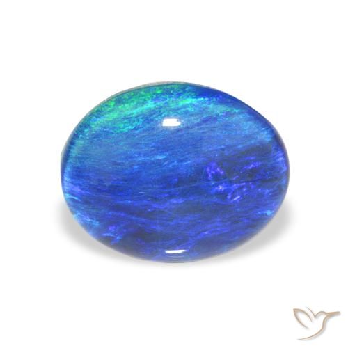 2.79ct Naturale Multicolore Tripletto di opale, Ovale, Opaco