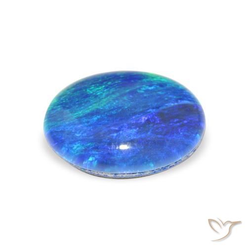 Tripletto di opale Multicolore naturale da 2.79 ct, Ovale, Opaco