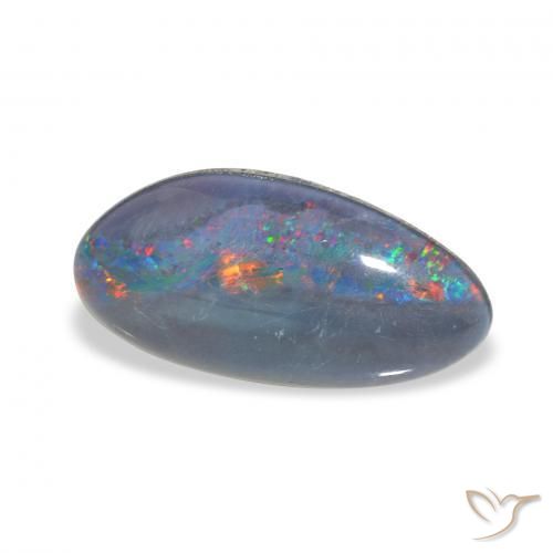 Tripletto di opale Multicolore naturale da 3.34 ct, Taglio a fantasia, Opaco