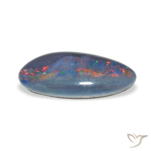 Tripletto di opale Multicolore naturale da 3.34 ct, Taglio a fantasia, Opaco