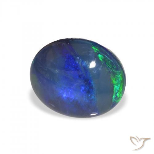 Tripletto di opale Multicolore naturale da 2.28 ct, Ovale, Opaco
