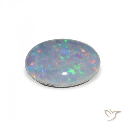 Tripletto di opale Multicolore naturale da 2.39 ct, Ovale, Opaco