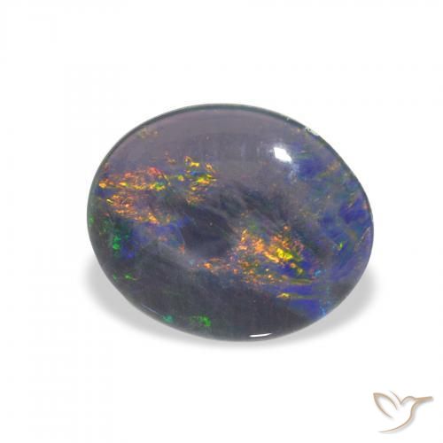 Tripletto di opale Multicolore naturale da 2.50 ct, Ovale, Opaco