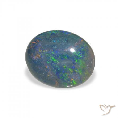 Tripletto di opale Multicolore naturale da 2.11 ct, Ovale, Opaco