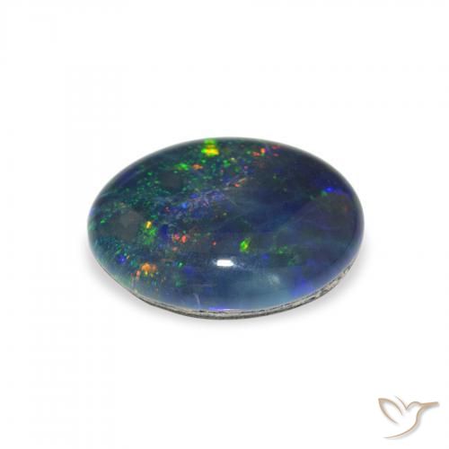 Tripletto di opale Multicolore naturale da 2.57 ct, Ovale, Opaco