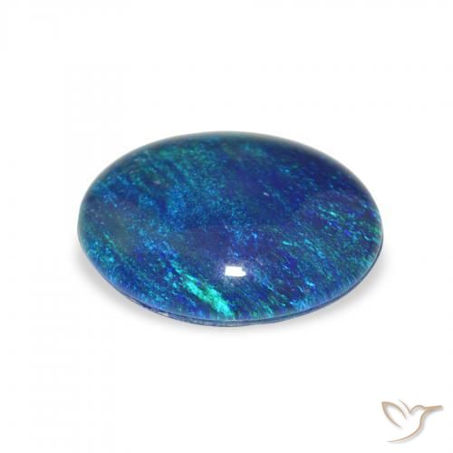 Tripletto di opale Multicolore naturale da 2.94 ct, Ovale, Opaco